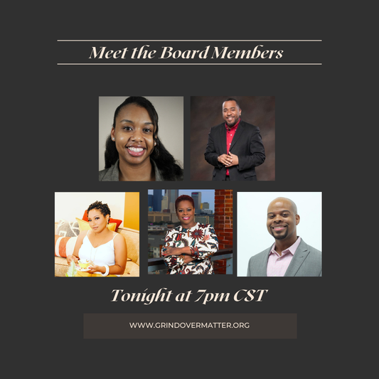 Meet the Board of Grind Over Matter Foundation